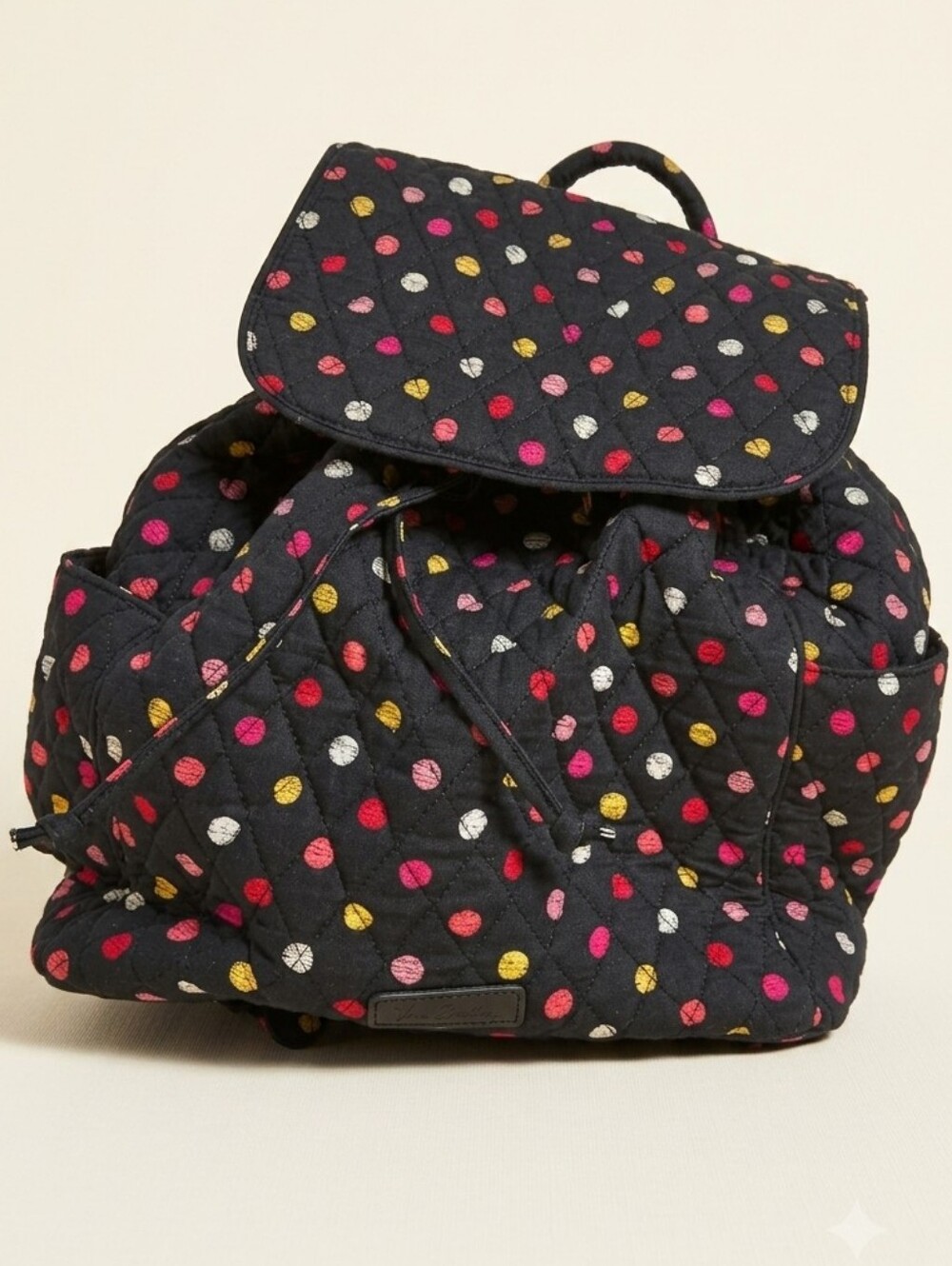 Vera Bradley Havana Dot Mini Drawstring Backpack